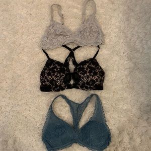 Bundle of three bras